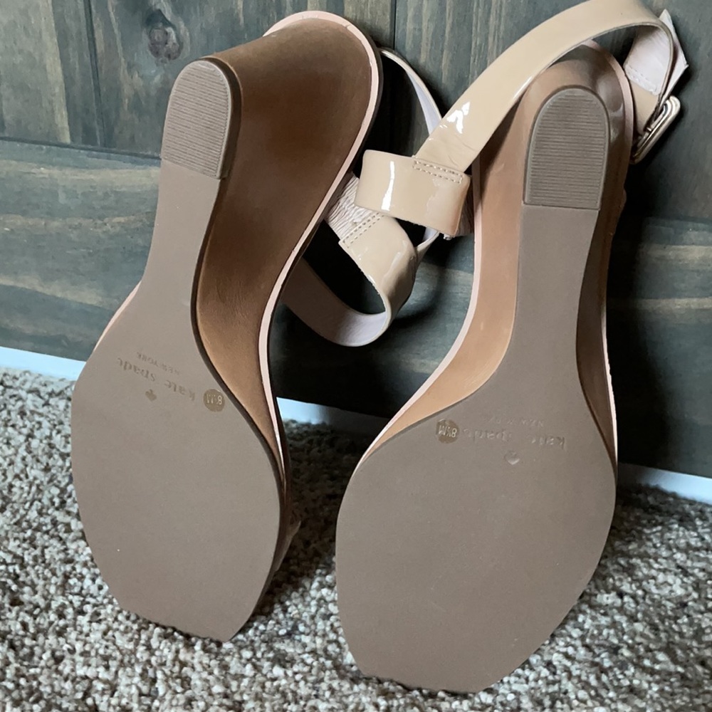 Kate Spade Tan Patton Heels - Picture 5 of 7